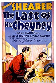 The Last of Mrs. Cheyney (1929)