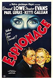 Watch Full Movie :Espionage (1937)